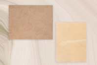 Support plat rectangulaire bois ou MDF - Format au choix - Supports plats - 10doigts.fr