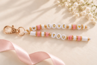 porte-clés "love you" 2 pieces - Porte-clés - 10doigts.fr
