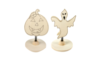 Marque-places Halloween - Formes au choix - Décorations d'Halloween - 10doigts.fr