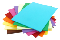 Papier léger multicolore, format A4 - 500 feuilles - Papiers Format A4 - 10doigts.fr