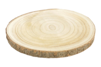 Rondin de bois - Ø 25 cm - Décors nature - 10doigts.fr