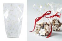 Sachets cristal "Noël doré" - Papiers cadeaux et sacs - 10doigts.fr