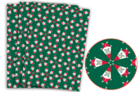 Papier Décopatch Père-Noël - 3 feuilles N°829 - Papiers Décopatch - 10doigts.fr