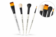 Set de 4 pinceaux Daler-Rowney Graduate n°5 pour aquarelle - Pinceaux aquarelle - 10doigts.fr