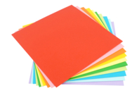 Set de 80 feuilles de papier 20 x 20 cm - 70 GSM - Papiers Origami - 10doigts.fr