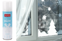 Spray neige - 150 ml - Décoration des vitres pour Noël - 10doigts.fr