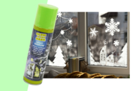 Spray neige phosphorescent - 150 ml - Déco Fenêtre Noël - 10doigts.fr