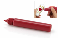 Stylo cire liquide bougie 30 ml - rouge - Décorations pour bougies - 10doigts.fr
