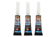 Tubes de colle super glue - 3 pièces - Colles fortes - 10doigts.fr