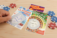 Tickets à gratter personnalisables - 6 pièces - Kits créatifs fête des mères - 10doigts.fr