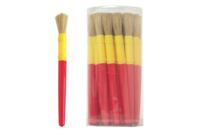 tubo Pinceaux 1er âge, brosse large - 30 pcs - Pinceaux - 10doigts.fr