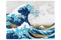 Kit diamond painting Vague d'Hokusai - 40 x 50 cm - Diamond painting - 10doigts.fr