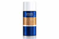 Vernis Satiné en spray Lefranc Bourgeois, 150 ml - Médiums et auxiliaires pour peinture acrylique - 10doigts.fr