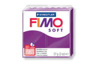 FIMO 57 gr violet (61) - Pâtes Fimo Soft - 10doigts.fr