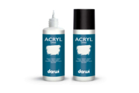 Peinture acrylique mate 80 ml - Blanc - Colorier, Peindre, Dessiner - 10doigts.fr