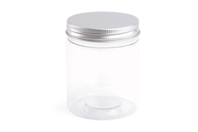 Pots en plastique avec couvercle, 8 cm - 4 pièces - Plastique Transparent - 10doigts.fr