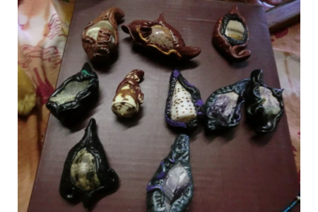 pendentifs  - Fimo, Cernit - 10doigts.fr