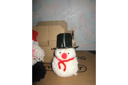 Bonhomme de neige - Créations d'enfant - 10doigts.fr