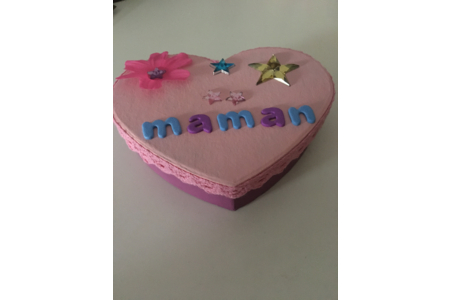 Boîte à bijoux - Créations d'enfant - 10doigts.fr