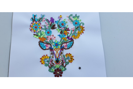 cerf en perles - Perles, bracelets, colliers - 10doigts.fr