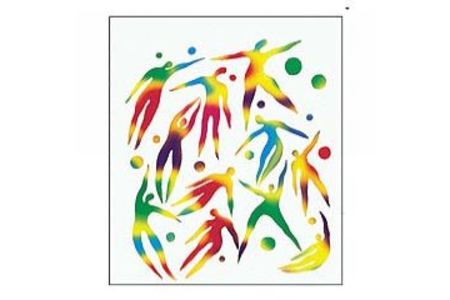 Feuilles à gratter face blanche fond multicolore - 10doigts.fr