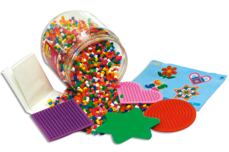 Kit perles fusibles à repasser - 10doigts.fr