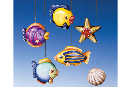 Moule 6 motifs de la mer - 10doigts.fr