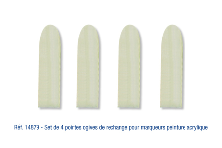 Marqueurs peinture pour textiles - 2 mm - Marqueur peinture – 10doigts.fr