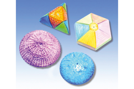 Moule pense-bête de 4 formes assorties - 10doigts.fr