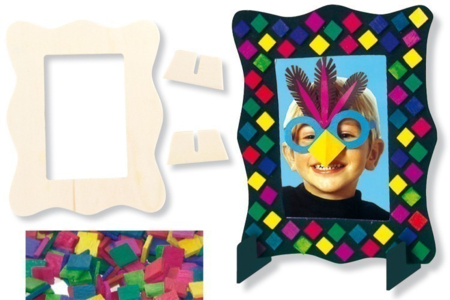Kit 6 cadres fantaisie Mosaïques - 10doigts.fr
