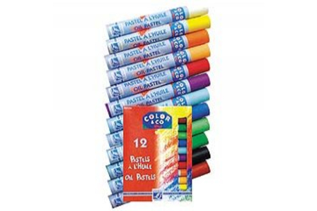 Boîte de 12 pastels tendres Lefranc Bourgeois, couleurs assorties - 10doigts.fr