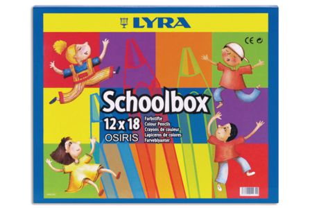 LYRA 216 crayons de couleur Osiris - 10doigts.fr