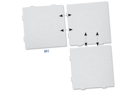 Plaque carrée pour perles fusibles - Perles Fusibles 5 mm – 10doigts.fr