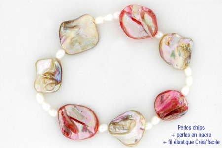 Perles en nacre - 10doigts.fr