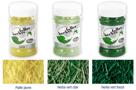 Peinture 3D VIVA DECOR Effet végétal : herbe, paille... - 10doigts.fr