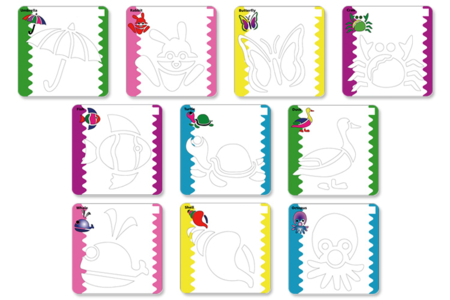STABILO WOODY Boîte de 10 crayons de couleur  - 10doigts.fr