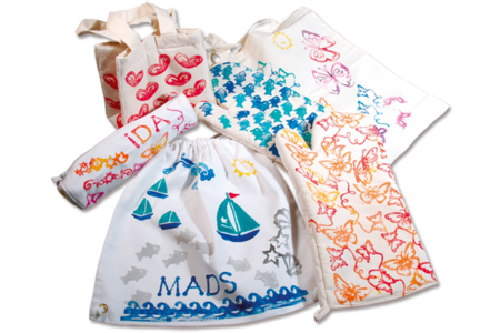 Sets de tampons Thème Nature ou alphabet - 10doigts.fr
