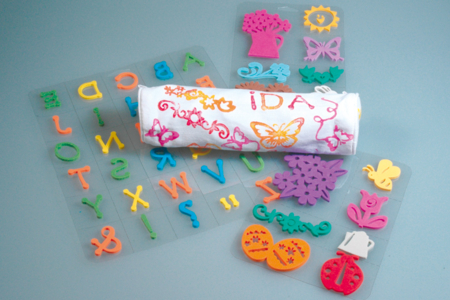 Sets de tampons Thème Nature ou alphabet - 10doigts.fr