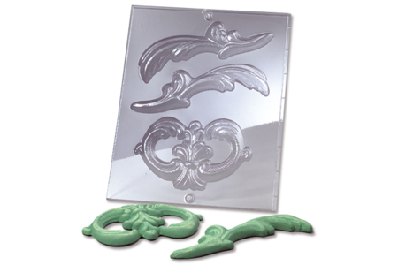 Moule à plâtre Home Déco : 3 formes - 10doigts.fr