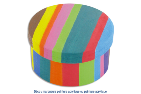 Set d'environ 50 galets en pâte de verre, unis et rayurés, couleurs assorties - 10doigts.fr