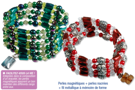 Perles magnétiques - 10doigts.fr