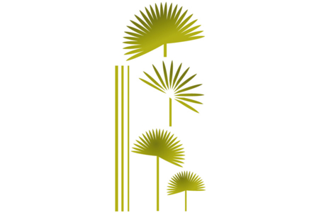 Pochoir Déco adhésif repositionnable Papyrus - 10doigts.fr