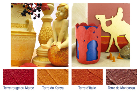 Peinture 3D VIVA DECOR Effet Terre Cuite - 10doigts.fr