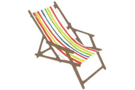 Set de 10 motifs décoratifs en bois médium (MDF) à décorer : La plage - 10doigts.fr