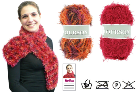 Kit écharpe Ourson - 10doigts.fr