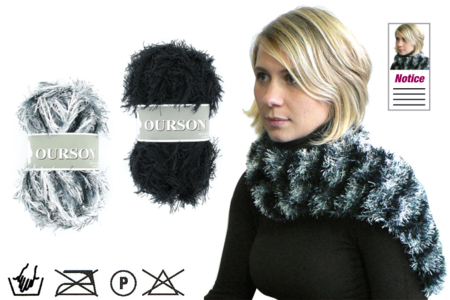 Kit écharpe Ourson - 10doigts.fr