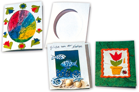 Passe-partout blanc - 10doigts.fr