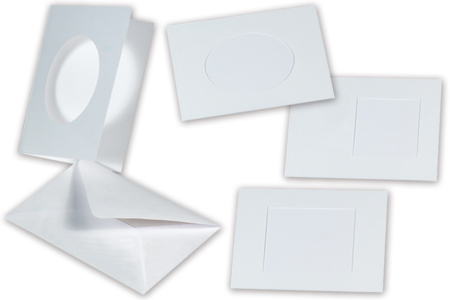 Passe-partout blanc - 10doigts.fr