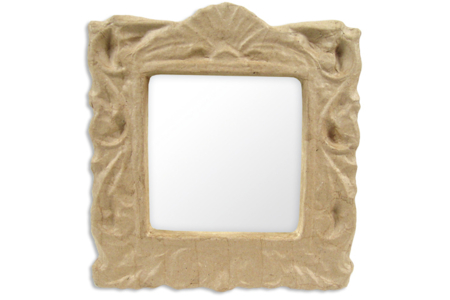 Miroirs baroques en carton - 10doigts.fr