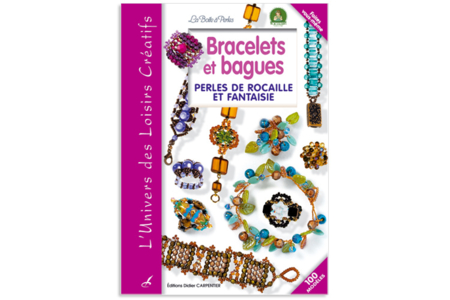 Livre : Bracelets et bagues en perles de rocaille et fantaisie - 10doigts.fr